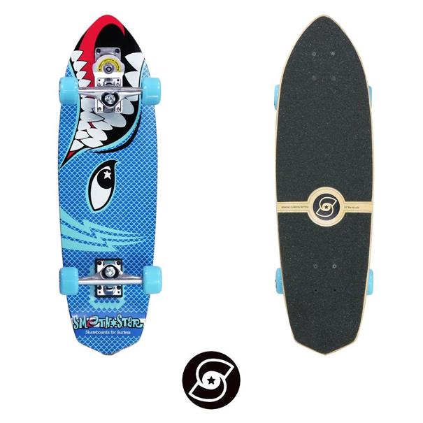 Smoothstar Barracuda 30" grom surfskate skateboard