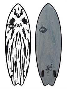 Softech Mason Twin - FCS II 2fin - Gunmetal Black - Soft shortboard