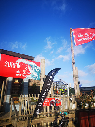 Surfing santa's 1