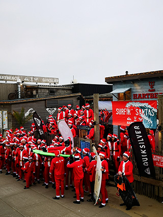 Surfing Santa's 3