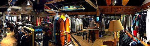 Surfshop verkoper