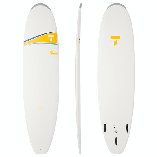 Tahe 7'6 Dura-Tec 3fin Mini longboard - Surfboard