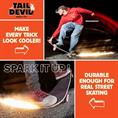 TAIL DEVIL Skateboard Spark Plate