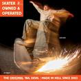 TAIL DEVIL Skateboard Spark Plate