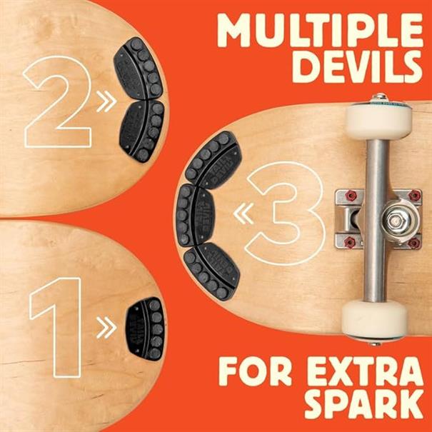 TAIL DEVIL Skateboard Spark Plate