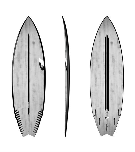 Torq ACT Go Kart - Hybrid surfboard - FSC II - 5 FIN