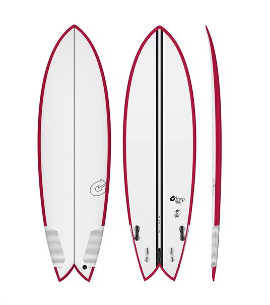 Torq TEC BigBoy Fish - Mid-Length Surfboard