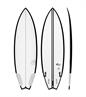 Torq TEC Go Kart - Hybrid surfboard - FSC II - 5 FIN