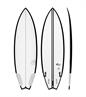 Torq TEC Go Kart - Hybrid surfboard - FSC II - 5 FIN