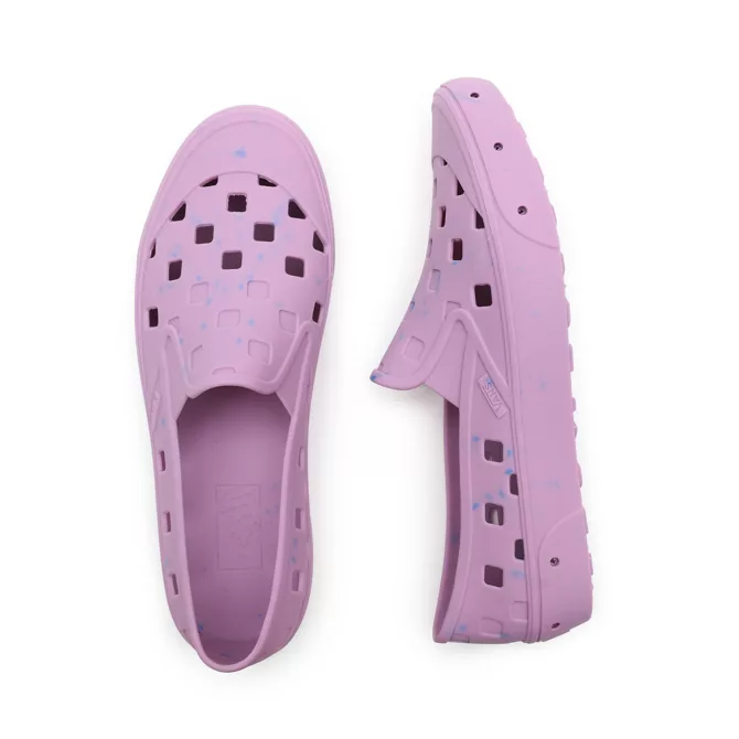 vans trek slip on blue