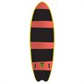 Vision 6'0" Quad Fish Orange