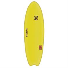 Vision 6'0" Quad Fish Orange