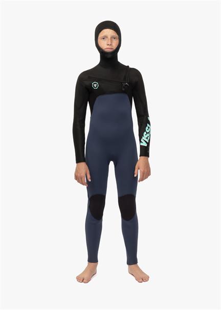 Vissla 7 Seas 5/4/3mm Full Hooded Chest Zip - Boys Winter