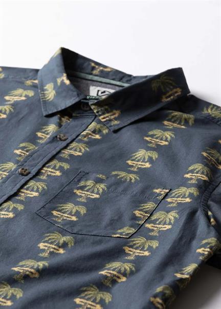 Vissla Atomic Palms Eco - Heren Short Sleeve
