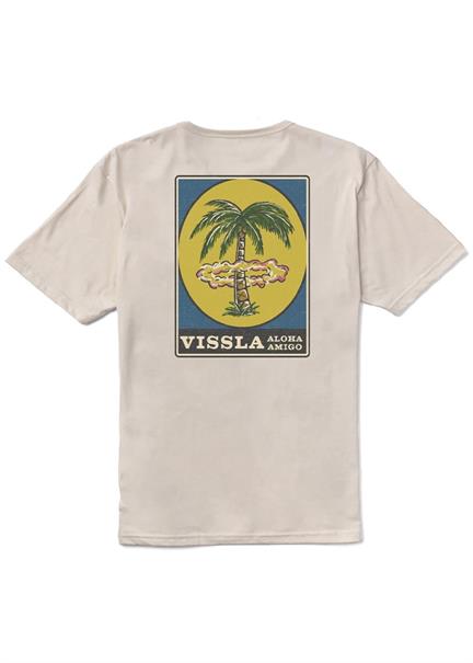 Vissla Atomic Palms – Bio-Kurzarmshirt für Herren