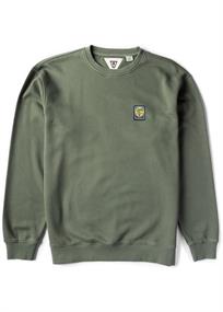 Vissla Solid Sets Eco Crew - Mens Organic Cotton Fleece S