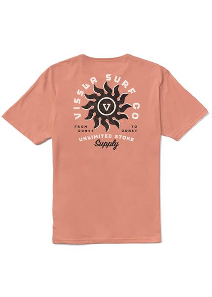 Vissla Spins - Mens Organic Short Sleeve T-shirt