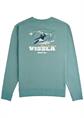 Vissla Sunset Waves - Heren Crew Fleece Sweater