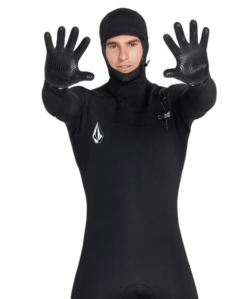 Volcom 3mm 5 Finger Glove - Unisex Surf Gloves