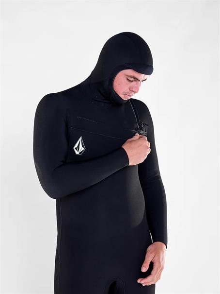Volcom 5/4/3mm Modulator Hooded Chestzip Wetsuit