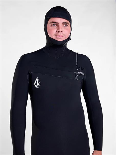 Volcom 5/4/3mm Modulator Hooded Chestzip Wetsuit