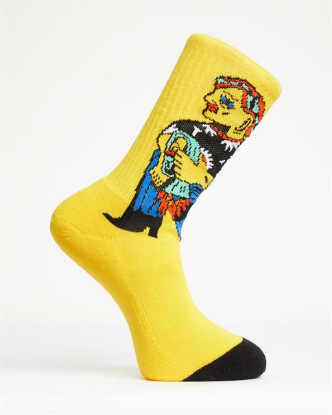 Volcom Ausgewählter Künstler – Bob Mollema – 4-teilige Herrensocken