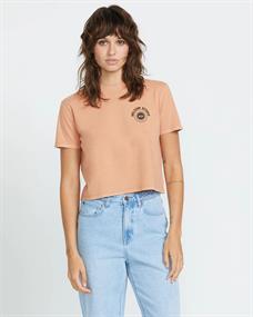 Volcom Dial - Crop-top T-shirt voor dames