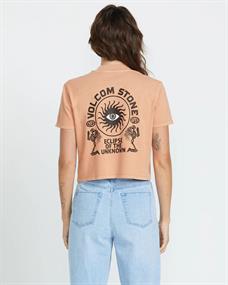 Volcom Dial - Crop-top T-shirt voor dames