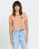 Volcom Dial - Crop-top T-shirt voor dames