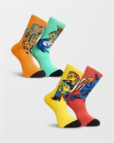 Volcom Featured Artist - Bob Mollema - 4pc Socks