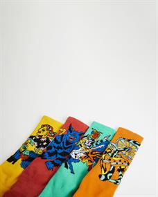 Volcom Featured Artist - Bob Mollema - 4pc Socks