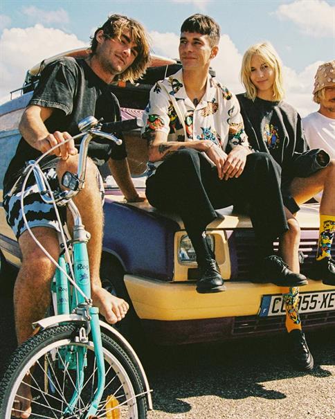 Volcom Featured Artist - Bob Mollema - Fleece-sweatshirt voor heren