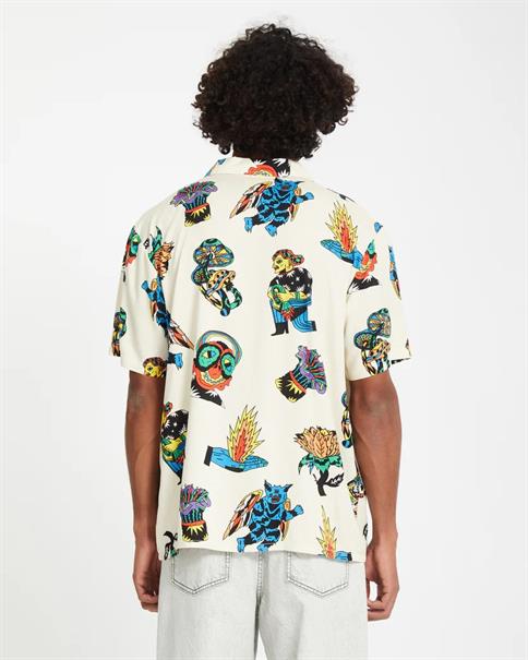 Volcom Featured Artist - Bob Mollema - Unisex Overhemd met korte mouwen