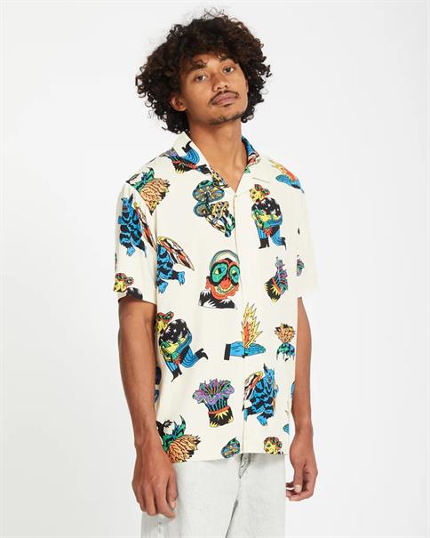 Volcom Featured Artist - Bob Mollema - Unisex Overhemd met korte mouwen