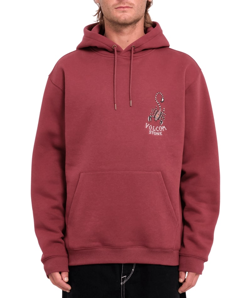 Volcom Lintell Classic Po Men Pullover Fleece Hoodie
