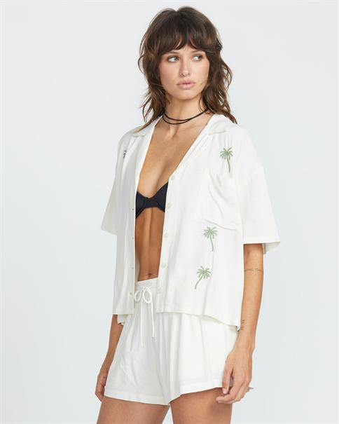 Volcom Sun Stunner - Damesblouse met korte mouwen