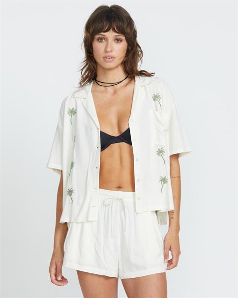 Volcom Sun Stunner - Damesblouse met korte mouwen