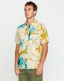 Volcom Tracers Floral - Mens Short Sleeve Blouse