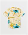 Volcom Tracers Floral - Mens Short Sleeve Blouse