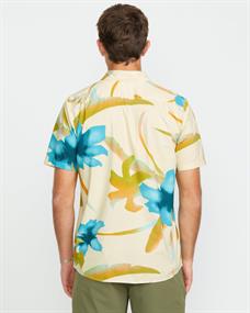 Volcom Tracers Floral - Mens Short Sleeve Blouse