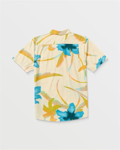 Volcom Tracers Floral – Herrenbluse mit kurzen Ärmeln