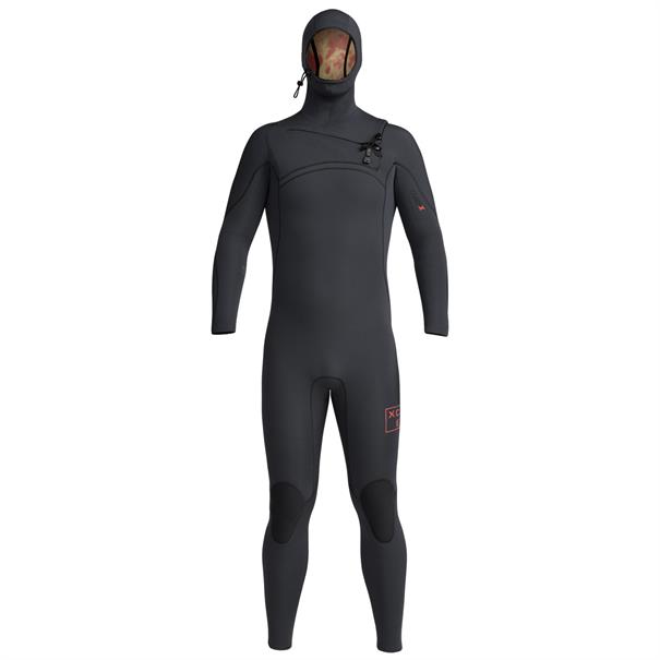 Xcel Xcel 5.5/4.5 Comp X Hooded Zwart tinten